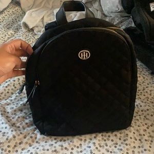 Tommy Hilfiger quilted book bag